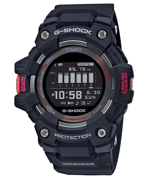 Reloj Casio G-Shock GBD-100-1 — G-SQUAD Running Bluetooth Negro 200m