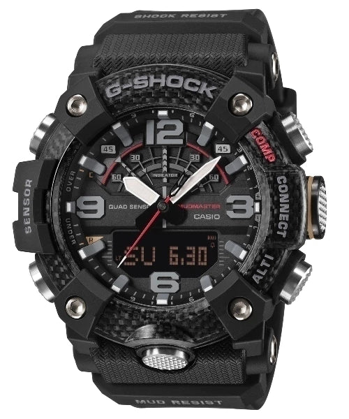Reloj Casio G-Shock GG-B100X-1A — Mudmaster Carbono Negro 200m