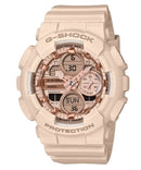 Reloj Casio G-Shock GMA-S140PG-4A — Analógico-Digital Rosa Dorado
