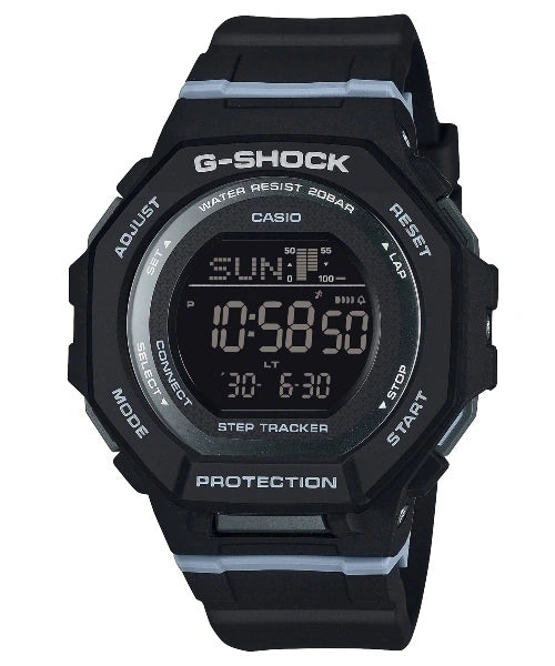 Reloj Casio G-Shock GMD-B300-1 — Bluetooth Contador de Pasos Negro