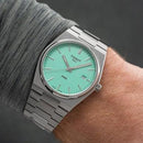 Reloj Tissot PRX T137.410.11.091.01 — Cuarzo Suizo 40mm Esfera Verde Acero
