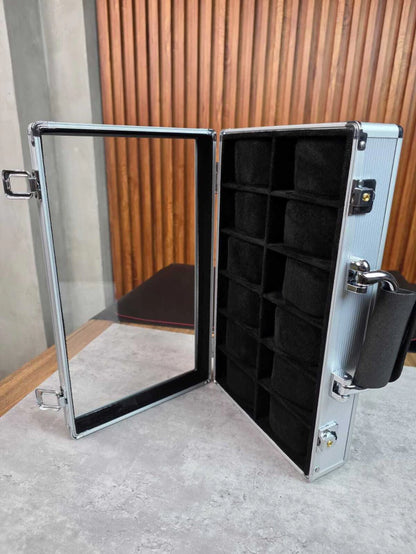 Vitrina Blindada | Estuche Metálico para 12 Relojes