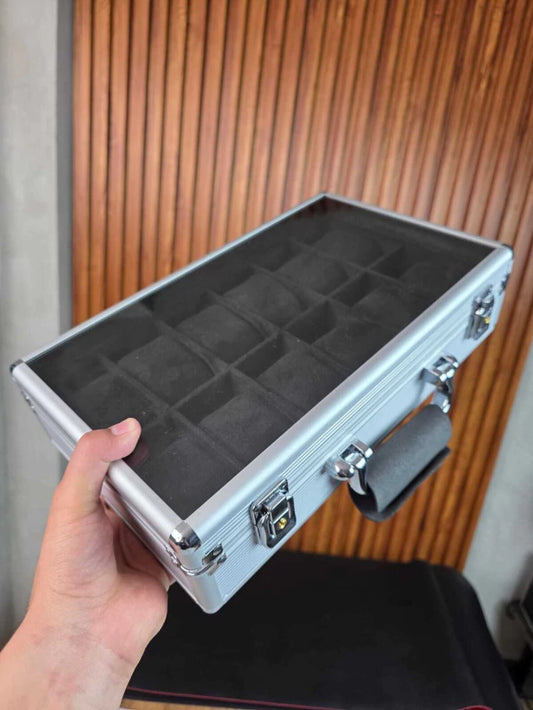 Vitrina Blindada | Estuche Metálico para 12 Relojes