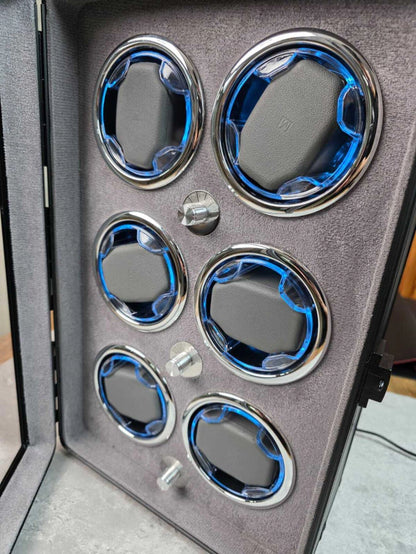 Relojera para Relojes Automaticos | Bobinadora Silenciosa en Aluminio (6 Puestos)