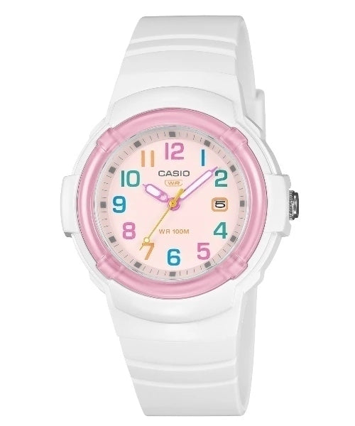 Reloj Casio LX-800H-7A1V — Casual Resistente al Agua Blanco