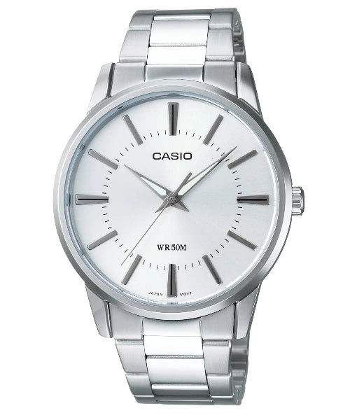 Casio Classic | Esfera Limpia Plateada | MTP-1303D