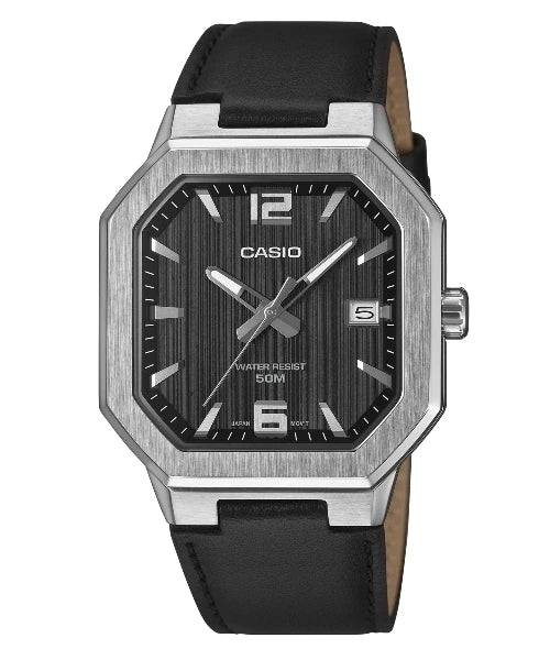 Casio Classic | Minimalismo & Cuero | MTP-B195L-1AV