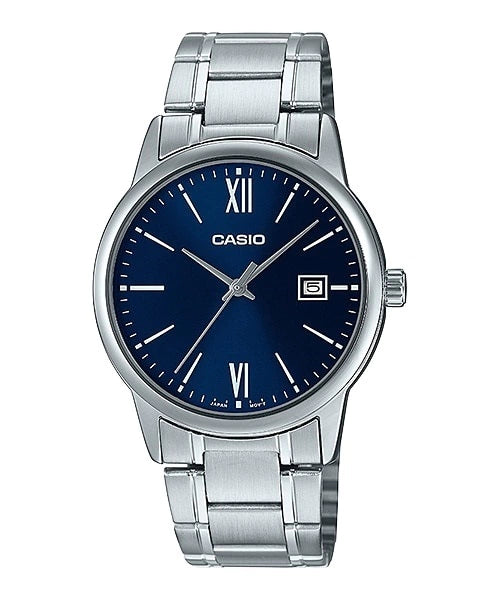 Casio Enticer | Deep Blue Silver | MTP-V002D-2B3