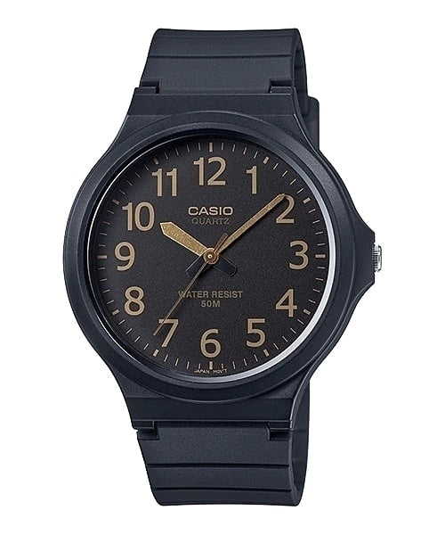 Reloj Casio MW-240-1B2V — Digital Negro Pantalla Invertida