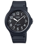 Reloj Casio MW-240-1BV — Digital Clásico Negro Correa Negra