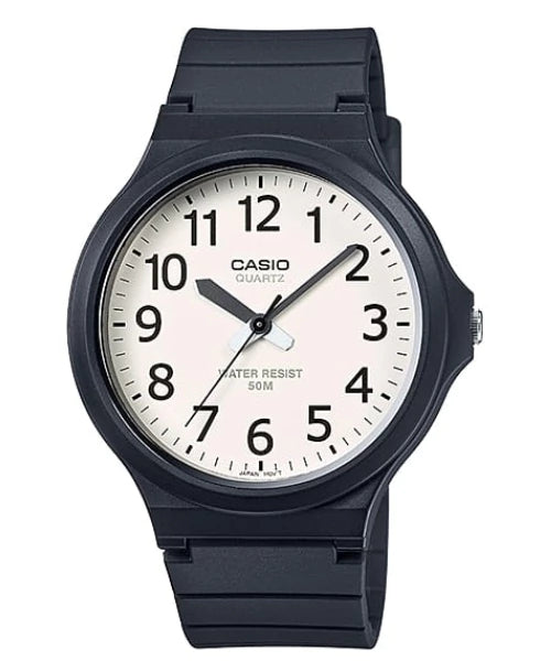 Reloj Casio MW-240-7BV — Digital Blanco Esfera Luminosa