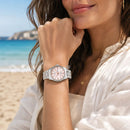 Reloj Casio LTP-1335D-4AV — Clásico Elegante Plateado Rosa