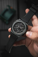 Reloj Kosmo 636-7-2 Cronógrafo Colección Zafiro Full Black