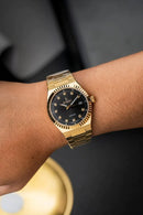 Kosmo | Gold & Black Noir Zafiro | 610-7