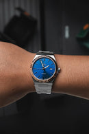 Reloj Kosmo 610-7-2-005 Colección Zafiro Bicolor Esfera Azul