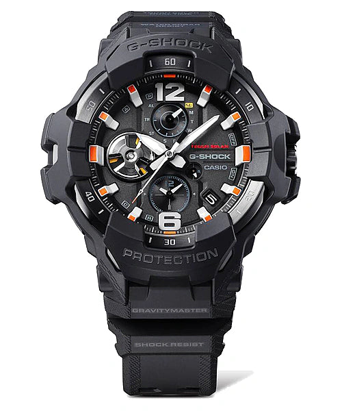 Reloj Casio G-Shock GR-B300EC-1A — Gravitymaster Solar Negro 200m