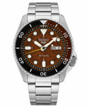 Reloj Seiko 5 Sports SRPJ47K1 — Automático Acero Esfera Naranja 100m
