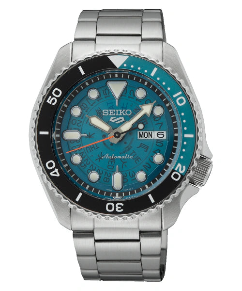 Reloj Seiko 5 Sports SRPJ45 — Automático Skeleton Azul Edición SKX