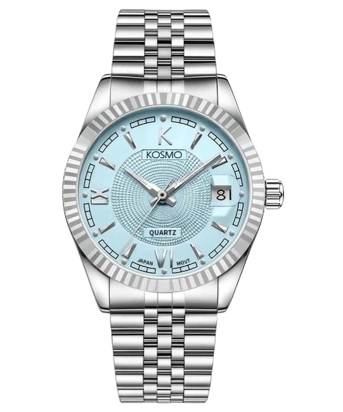 Kosmo | Blue Datejust Style | K629 Japanese Quartz