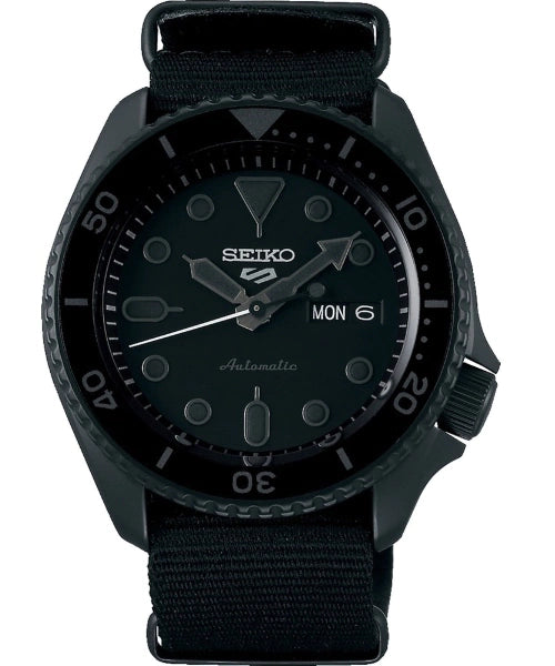 Reloj Seiko 5 Sports SRPD79K1 — Automático Acero Esfera Negro