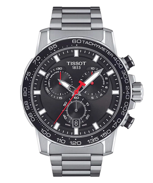 Reloj Tissot Supersport Chrono T125.617.11.051.00 — Cronógrafo Suizo 45mm Negro
