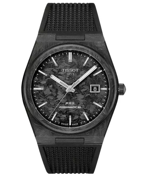 Reloj Tissot PRX Powermatic 80 Carbon T137.907.97.201.00