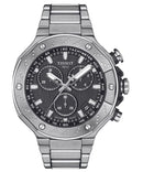 Reloj Tissot T-Race T141.417.11.051.01 — Cronógrafo Cuarzo Suizo 45mm Plateado Acero