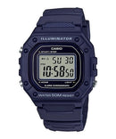 Reloj Casio W-218H-2AV — Digital Deportivo Azul