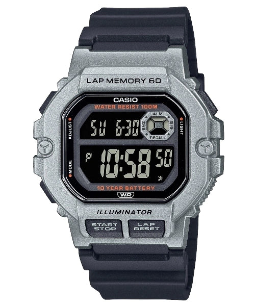 Casio Sport | Memoria 60 Vueltas & Batería 10 Años | WS-1400