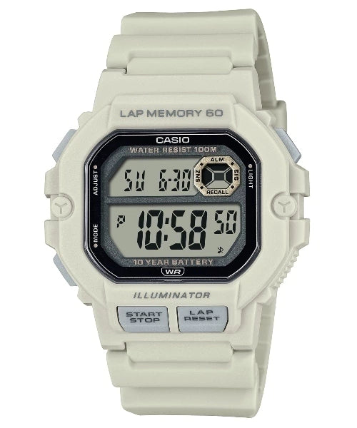 Casio Sport | Memoria 60 Vueltas & Batería 10 Años | WS-1400