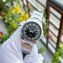 Reloj Seiko Discover More SUR505P1 — Cuarzo Analógico Acero Esfera Negra